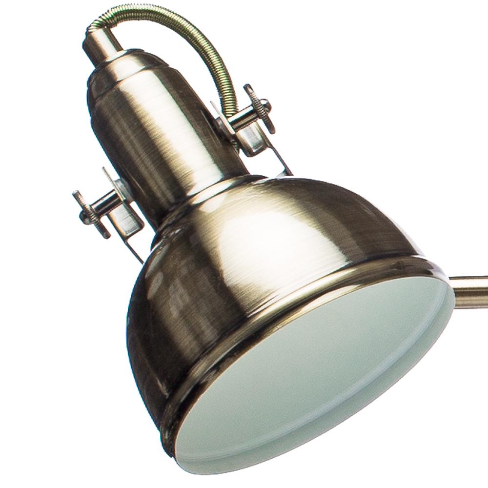 Стельовий світильник Arte Lamp A5215PL-4AB Martin 40W E14 Антична бронза - фото 2