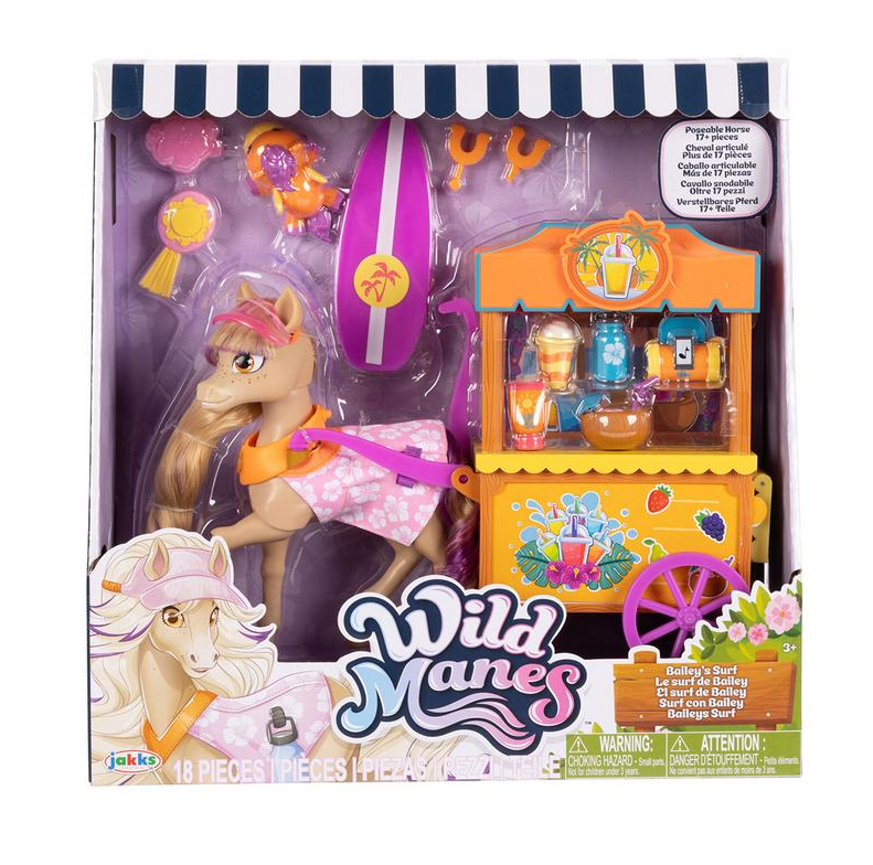 Ігровий набір Wild Manes Пляжний відпочинок конячки Бейлі