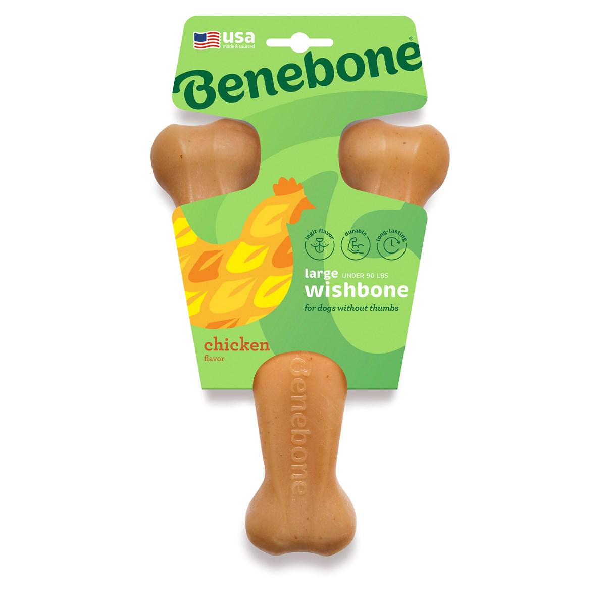 Игрушка для собак Benebone Wishbone Chicken S со вкусом курицы (870400_c) - фото 2 Игрушка для собак Benebone Wishbone Chicken S со вкусом курицы (870400_c) - фото 2