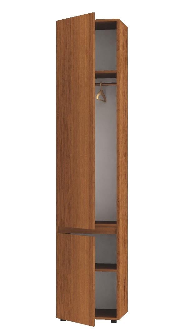 Шкаф Алекса СН-400-1т 40х55х218 см Орех лесной (70710)