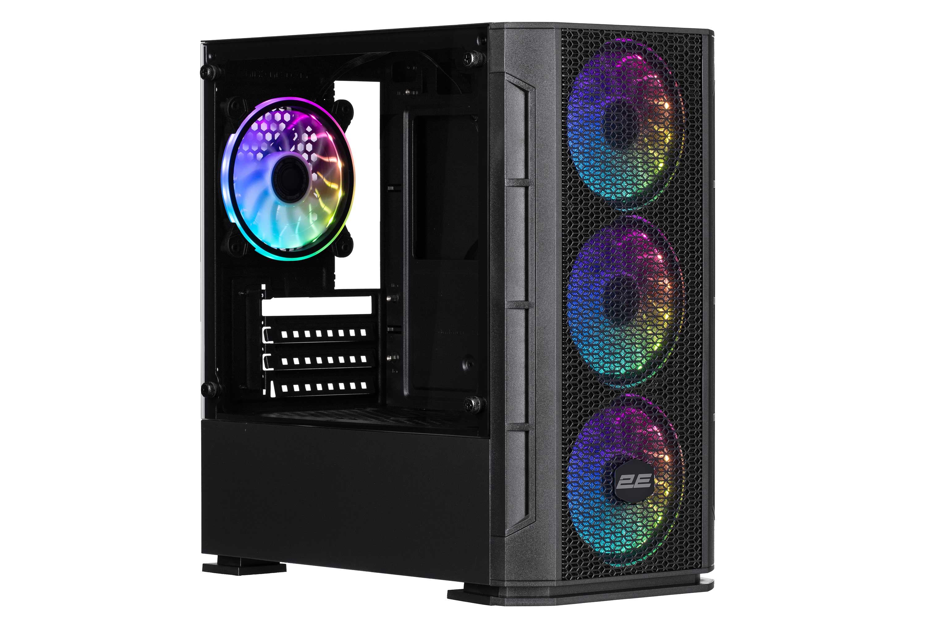Корпус для компьютера 2E GAMING Calleo GB700 Mini Tower mini-ITX/micro-ATX no PSU Черный (2E-GB700) Корпус для компьютера 2E GAMING Calleo GB700 Mini Tower mini-ITX/micro-ATX no PSU Черный (2E-GB700)