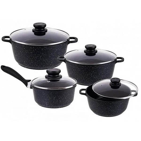 Набір каструль-казанів Edenberg 4 шт. (ЦБ-00034951) Набір каструль-казанів Edenberg 4 шт. (ЦБ-00034951)