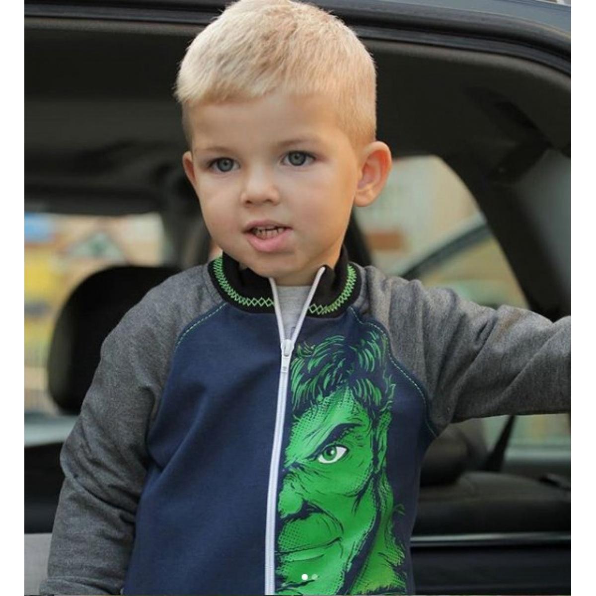 Кофта на мальчика HULK Робинзон Тим 116 см (КФ 515)