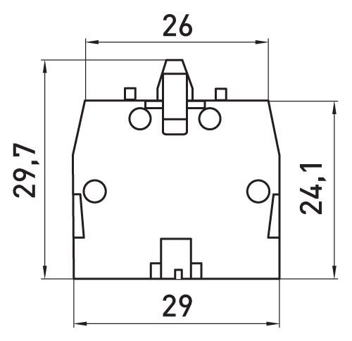 Контакт дополнительный E.NEXT e.mb.be102 1NC (p0810143) - фото 3