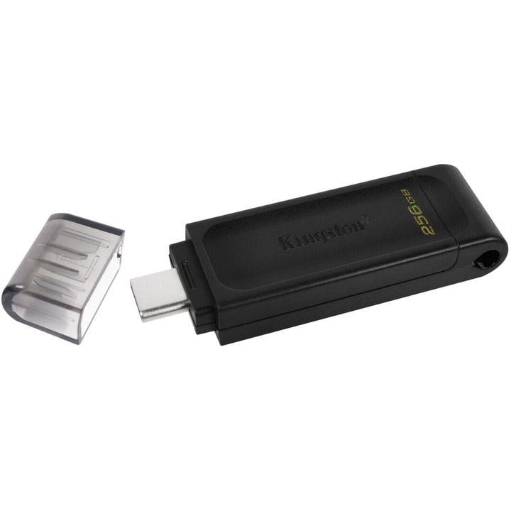Флеш-память USB Kingston DataTraveler 70 256 Гб USB Type-C пластик Черный (DT70/256GB) Флеш-память USB Kingston DataTraveler 70 256 Гб USB Type-C пластик Черный (DT70/256GB)