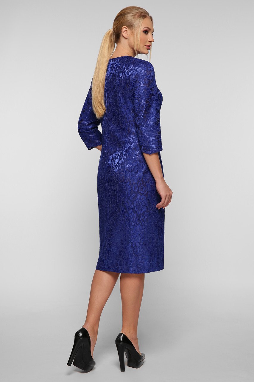 Платье VLAVI Катрин р. 56 Электрик (106401-56) - фото 2 Платье VLAVI Катрин р. 56 Электрик (106401-56) - фото 2