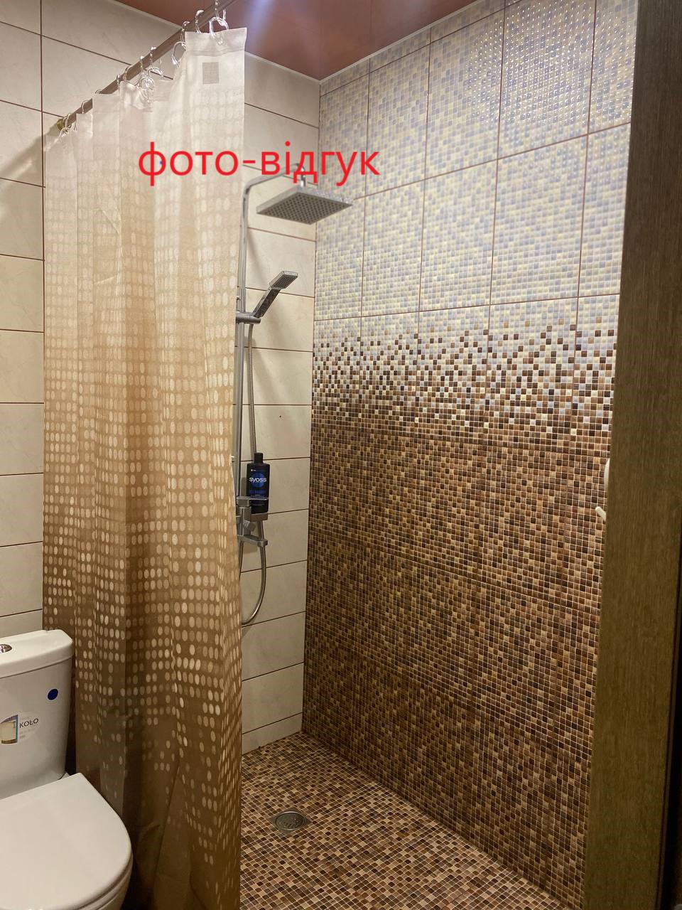 Штора для ванной Tropik Matrix узкая 120x200 см (39895862) - фото 6