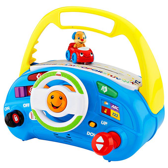 Музыкальный руль Смейся и учись Fisher Price Laugh&Learn - фото 2