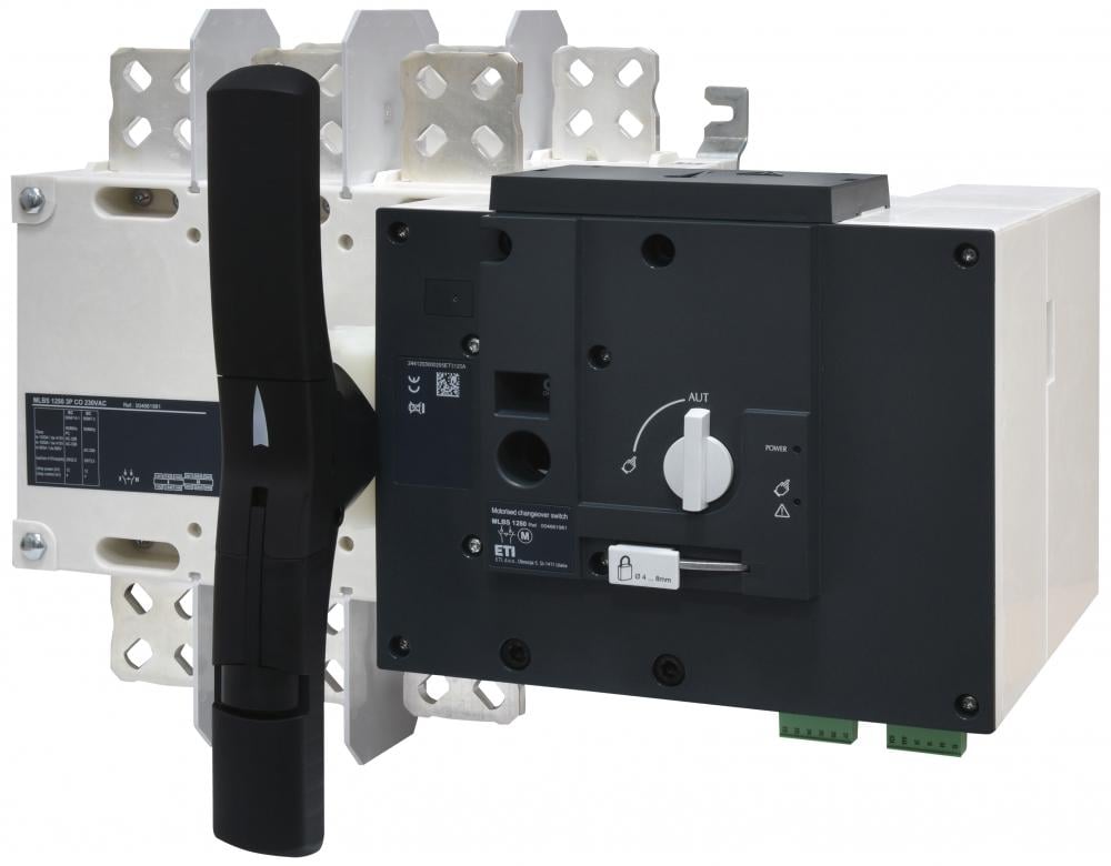 Переключатель нагрузки ETI MLBS I-0-II 3P 1250А 690V с мотор-приводом (4661981)