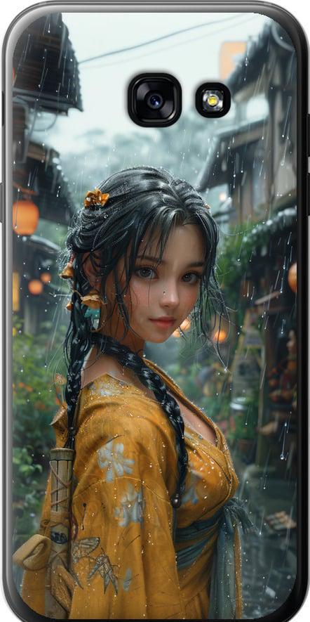 Чехол на Samsung Galaxy A5 (2017) Anime-girl (6133t-444-42517)