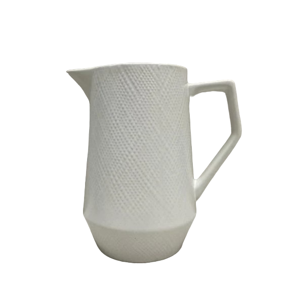 Кувшин для сока и воды Maestro керамический 1000 мл White Кувшин для сока и воды Maestro керамический 1000 мл White