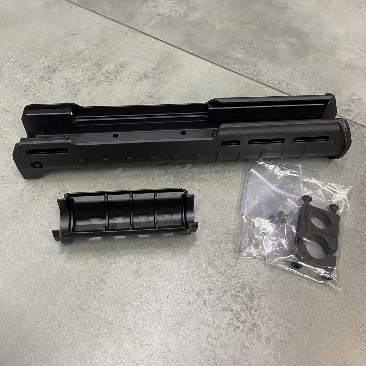 Цевка на АК Magpul MAG586-BLK Zhukov Hand Guard Черный (243347) - фото 2 Цевка на АК Magpul MAG586-BLK Zhukov Hand Guard Черный (243347) - фото 2