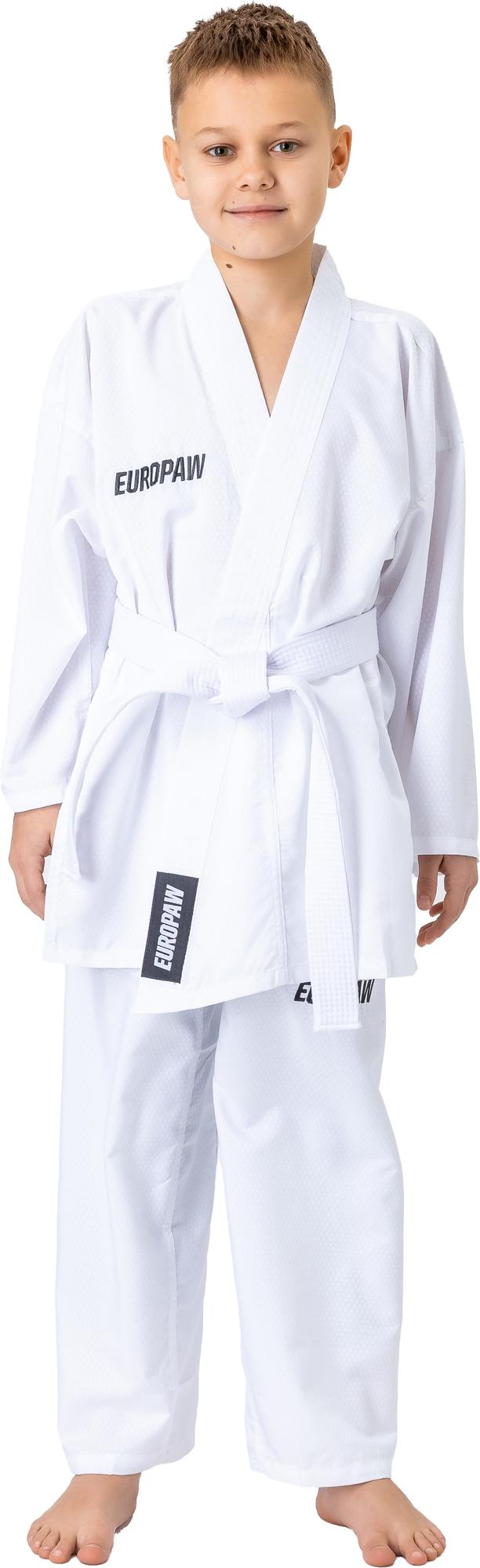 Кимоно для каратэ детское Europaw KARATE KID 025 140 см Белый (Europaw814) - фото 4 Кимоно для каратэ детское Europaw KARATE KID 025 140 см Белый (Europaw814) - фото 4