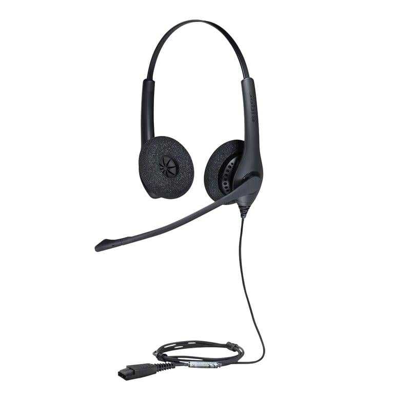 Навушники з мікрофоном Jabra Biz 1500 Duo QD (1519-0154)