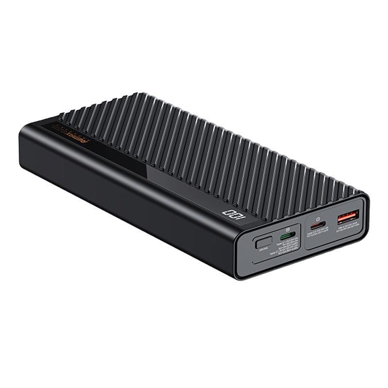 Внешний аккумулятор Remax Hunyo II 65W QC+PD 22500mAh Черный (RPP-272) Внешний аккумулятор Remax Hunyo II 65W QC+PD 22500mAh Черный (RPP-272)