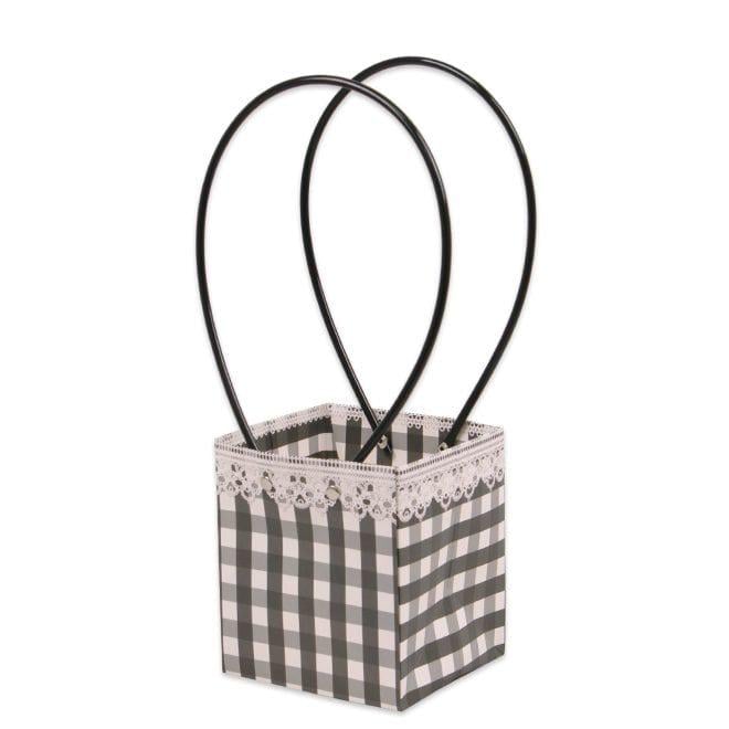 Набір паперових сумочок для квітів 39249 10 шт. Чорний (DR015584) Набір паперових сумочок для квітів 39249 10 шт. Чорний (DR015584)