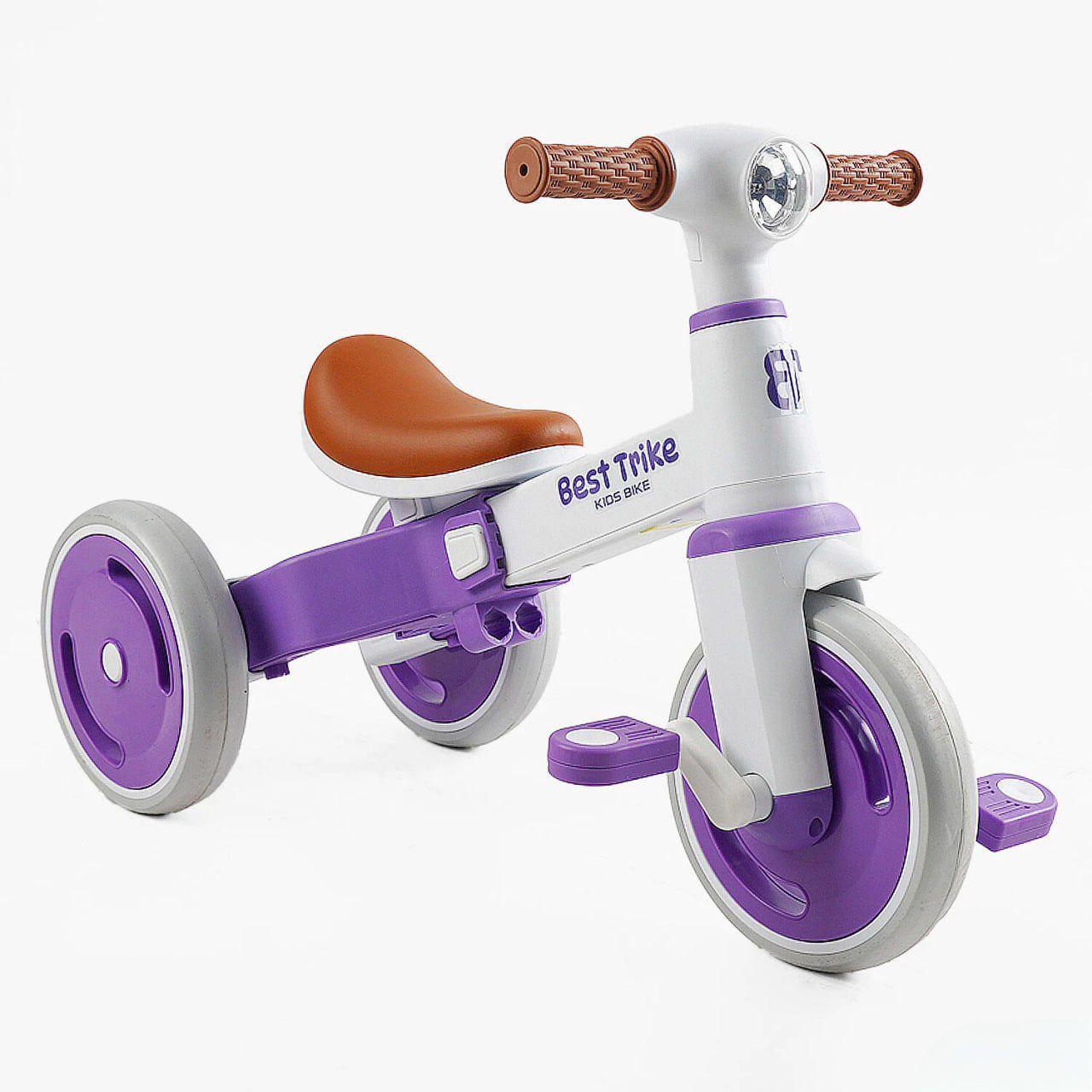 Велосипед детский Best Trike 10"/8" Фиолетовый (LB-10571)