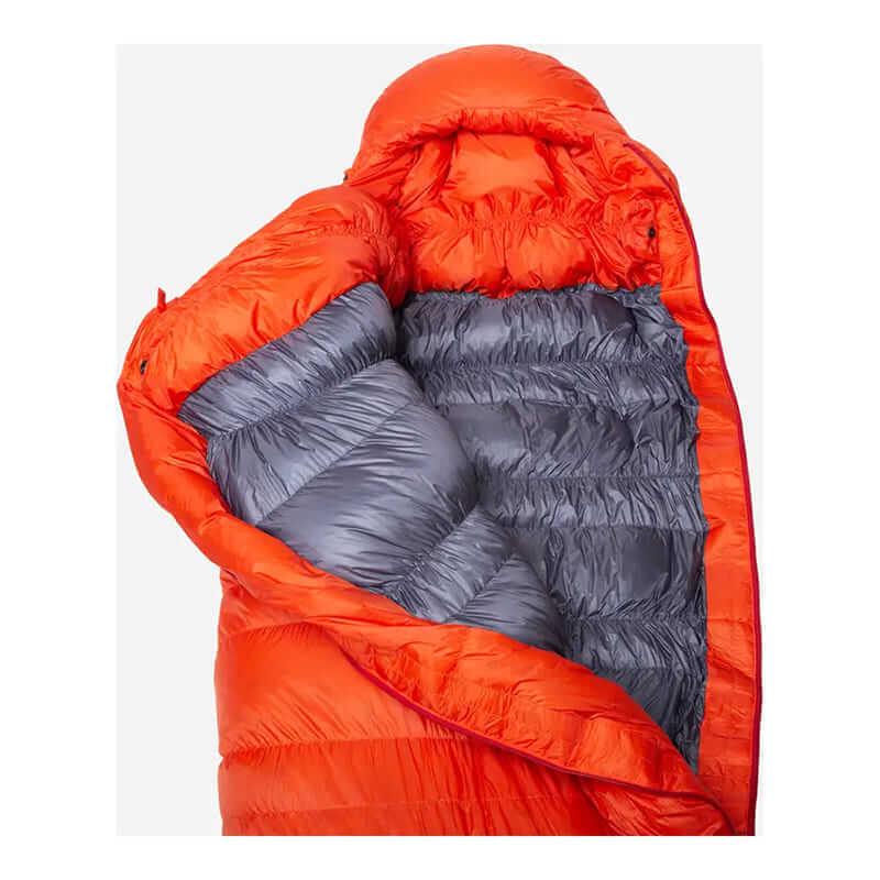 Спальний мішок Mountain Equipment Kryos Down Regular LZ Cardinal Orange (ME-005941.01252.Reg LZ) - фото 3