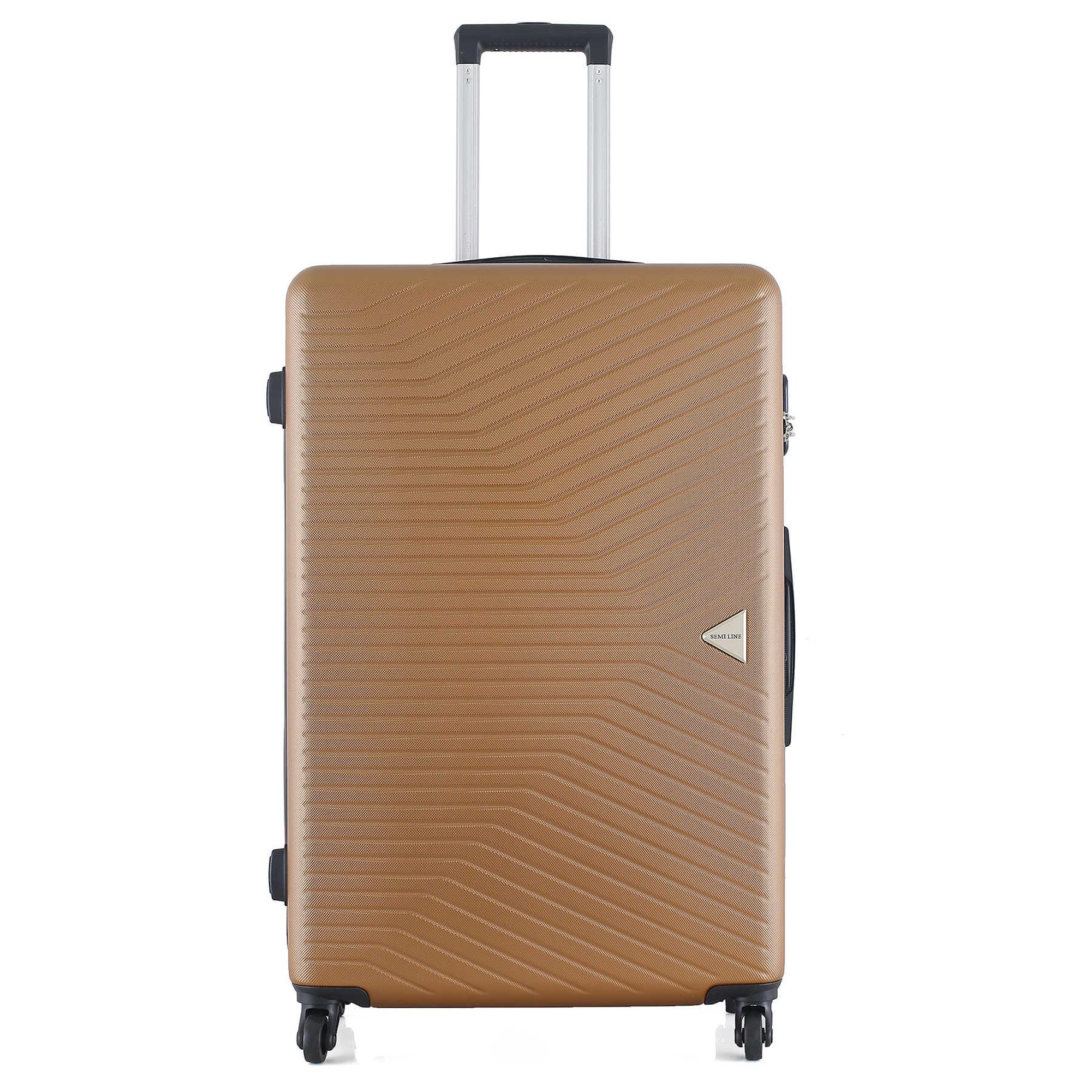 Валіза велика SEMI LINE 28" ABS-Plastic L Brown (T5693-3) - фото 2 Валіза велика SEMI LINE 28" ABS-Plastic L Brown (T5693-3) - фото 2