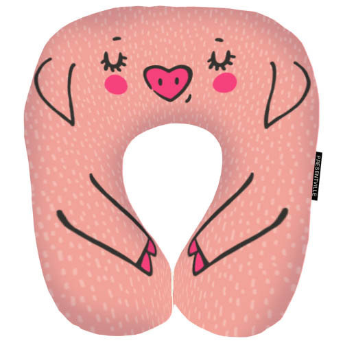 Дорожная подушка Свинка 32x30 см (DOP_PIG001)