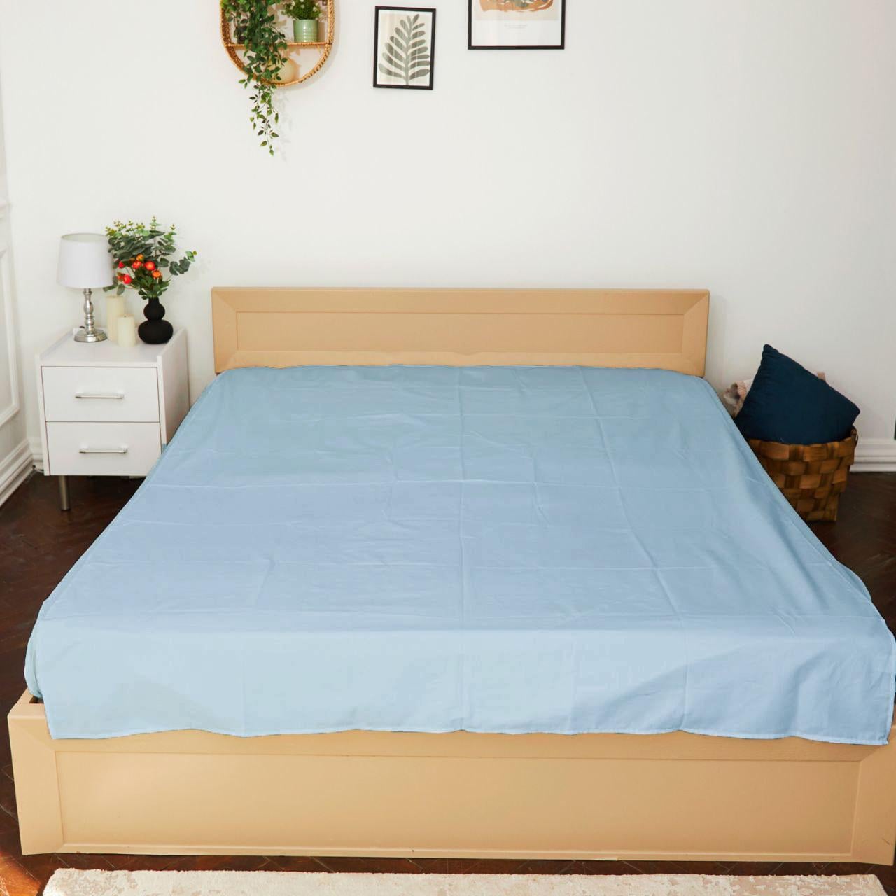 Простынь ранфорс 110х160 см Light sky (110060189)