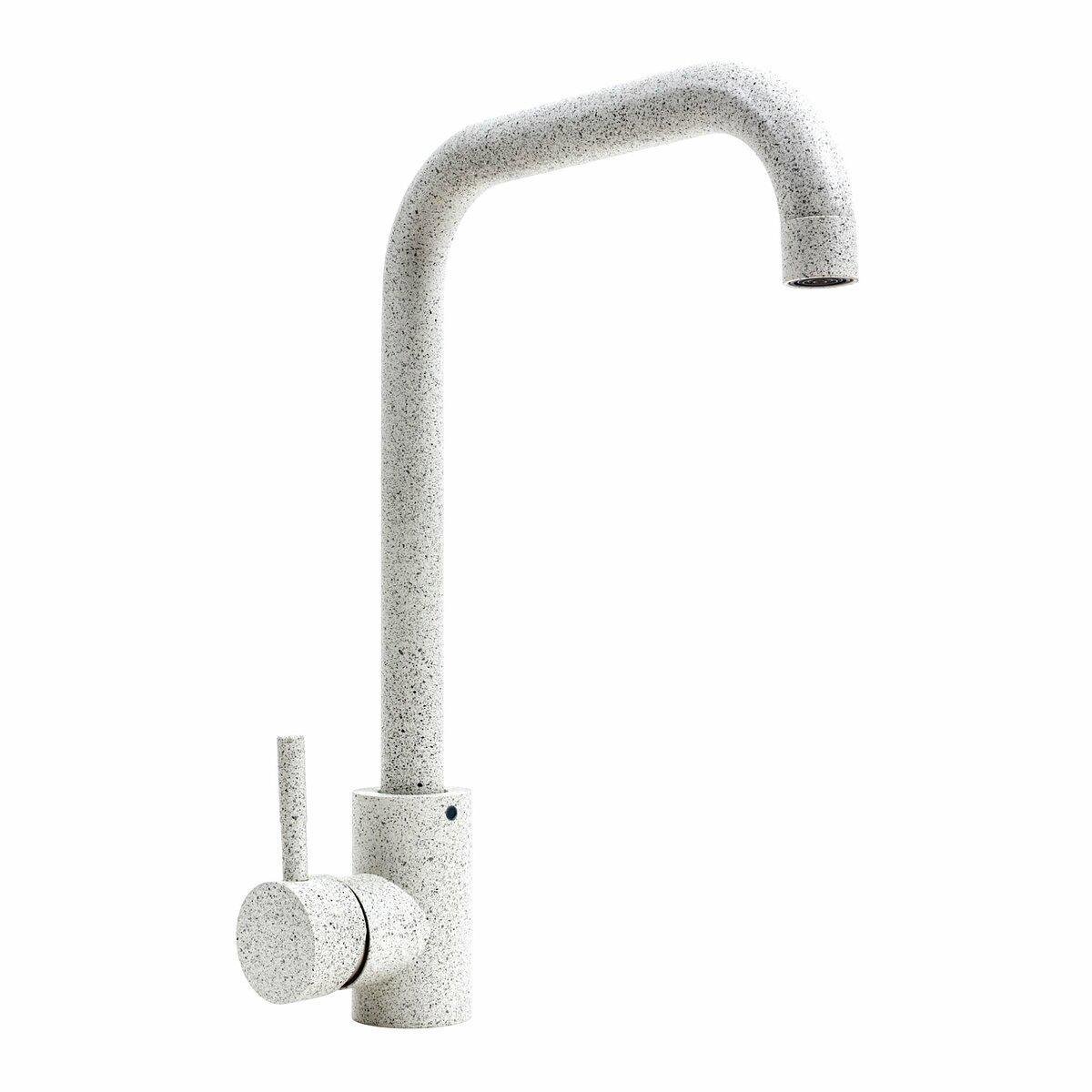 Смеситель кухонный Platinum NS02B 3008B-NA Белый в точку (PLTM-SP000039970)