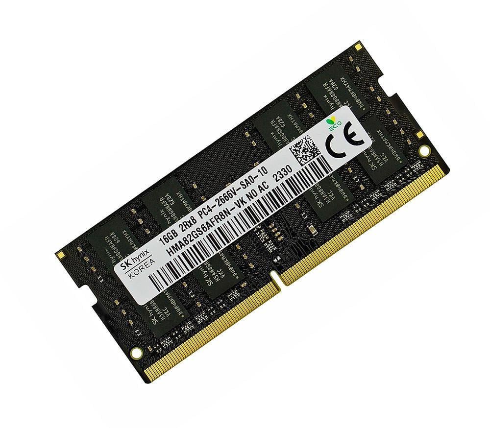 Оперативная память SK hynix SODIMM DDR4 16GB 2666MHz (HMA82GS6AFR8N-VK)