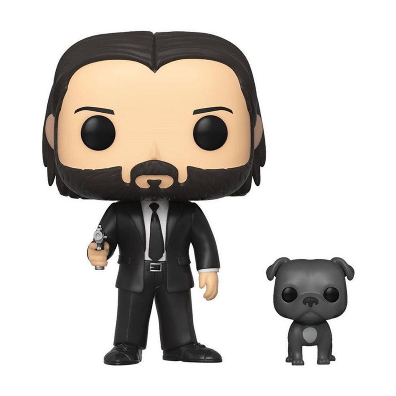 Фігурка Funko Pop John Wick John Wick with dog 10 см (Movies JW 580)