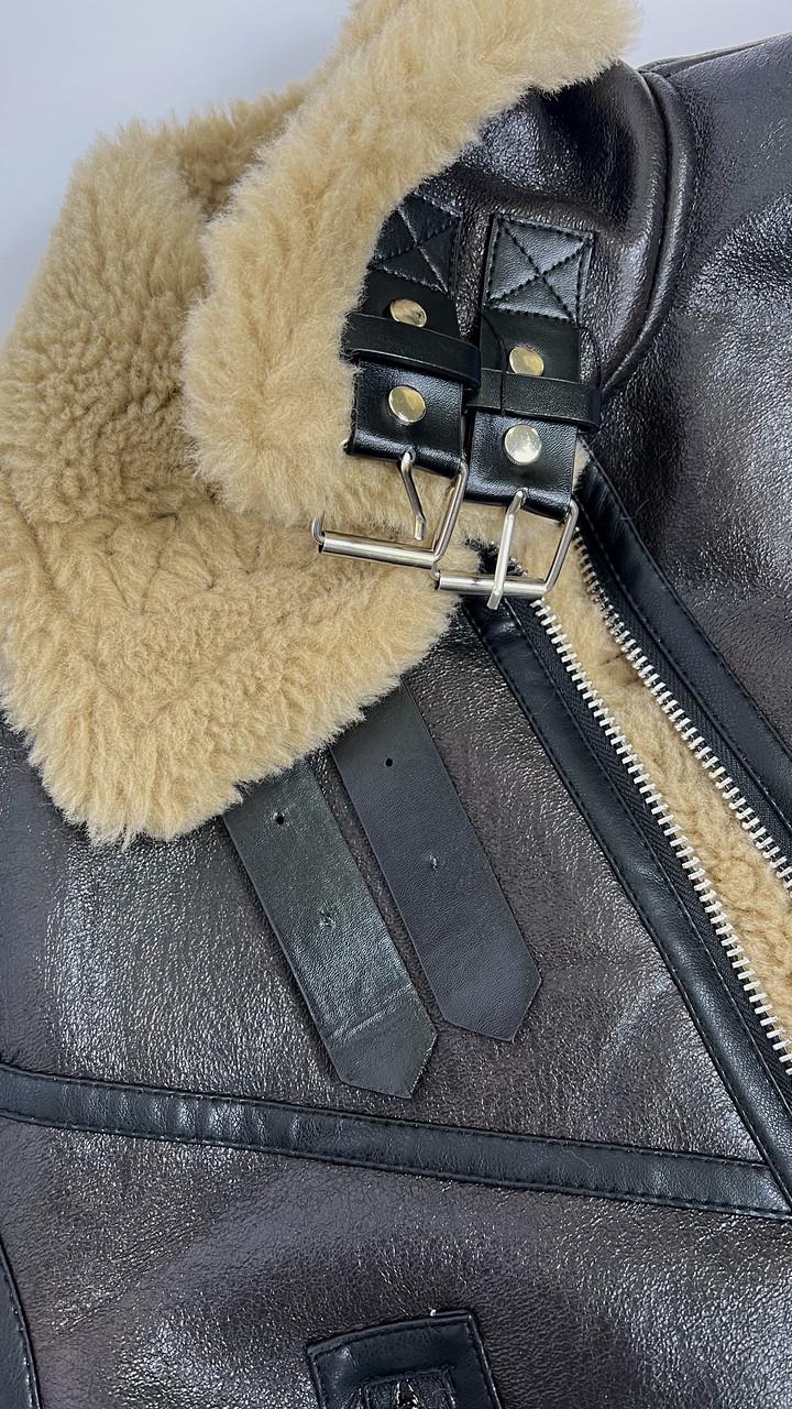 Дублянка жіноча Бренд #F2407-01 S Коричневий (23918475) - фото 8 Дублянка жіноча Бренд #F2407-01 S Коричневий (23918475) - фото 8