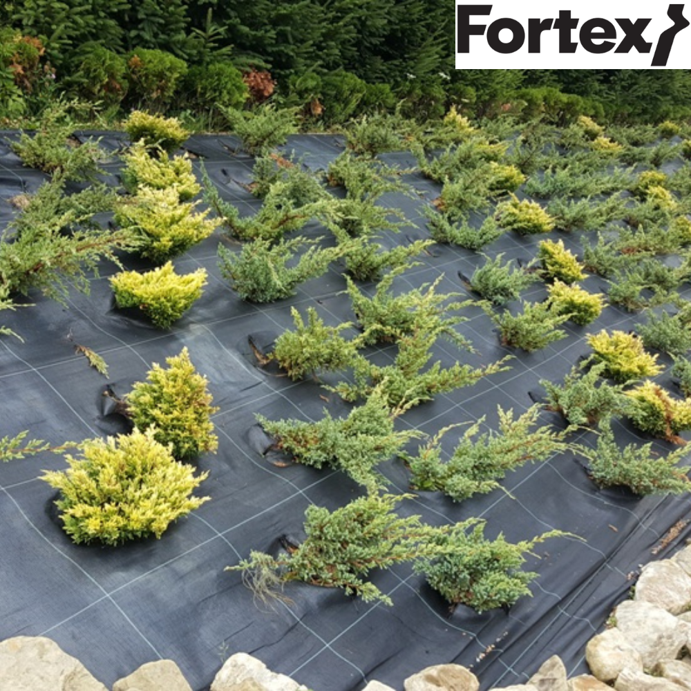 Агроткань Fortex AgroTex 1,05 х 5 м 5,25 м2 100 г/м2 Черный (3904265) - фото 9