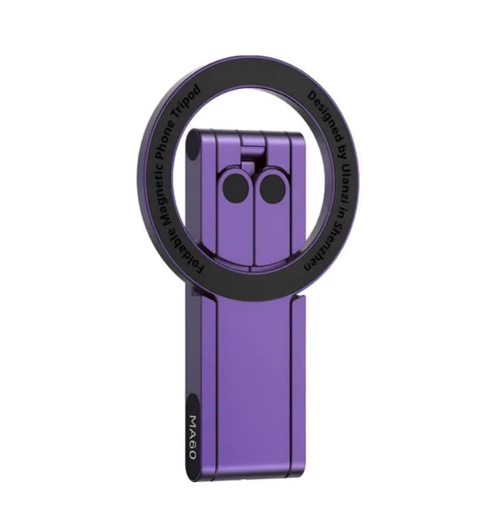 Подставка держатель настольная для телефона Ulanzi Vijim Ulanzi MA60 Foldable Magnetic Phone Tripod Purple (S037) Подставка держатель настольная для телефона Ulanzi Vijim Ulanzi MA60 Foldable Magnetic Phone Tripod Purple (S037)