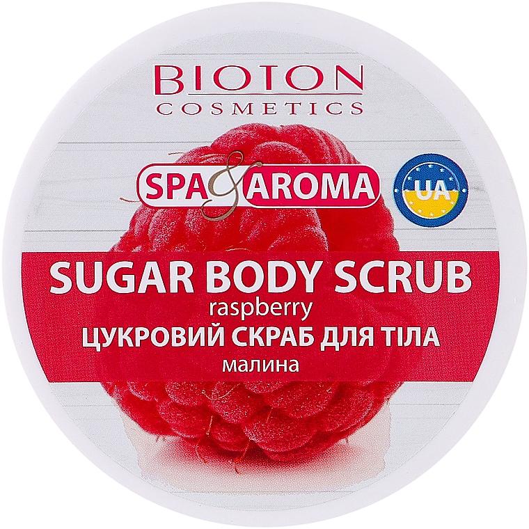 Скраб для тіла цукровий Bioton Cosmetics Spa & Aroma Малина 250 мл (17675)