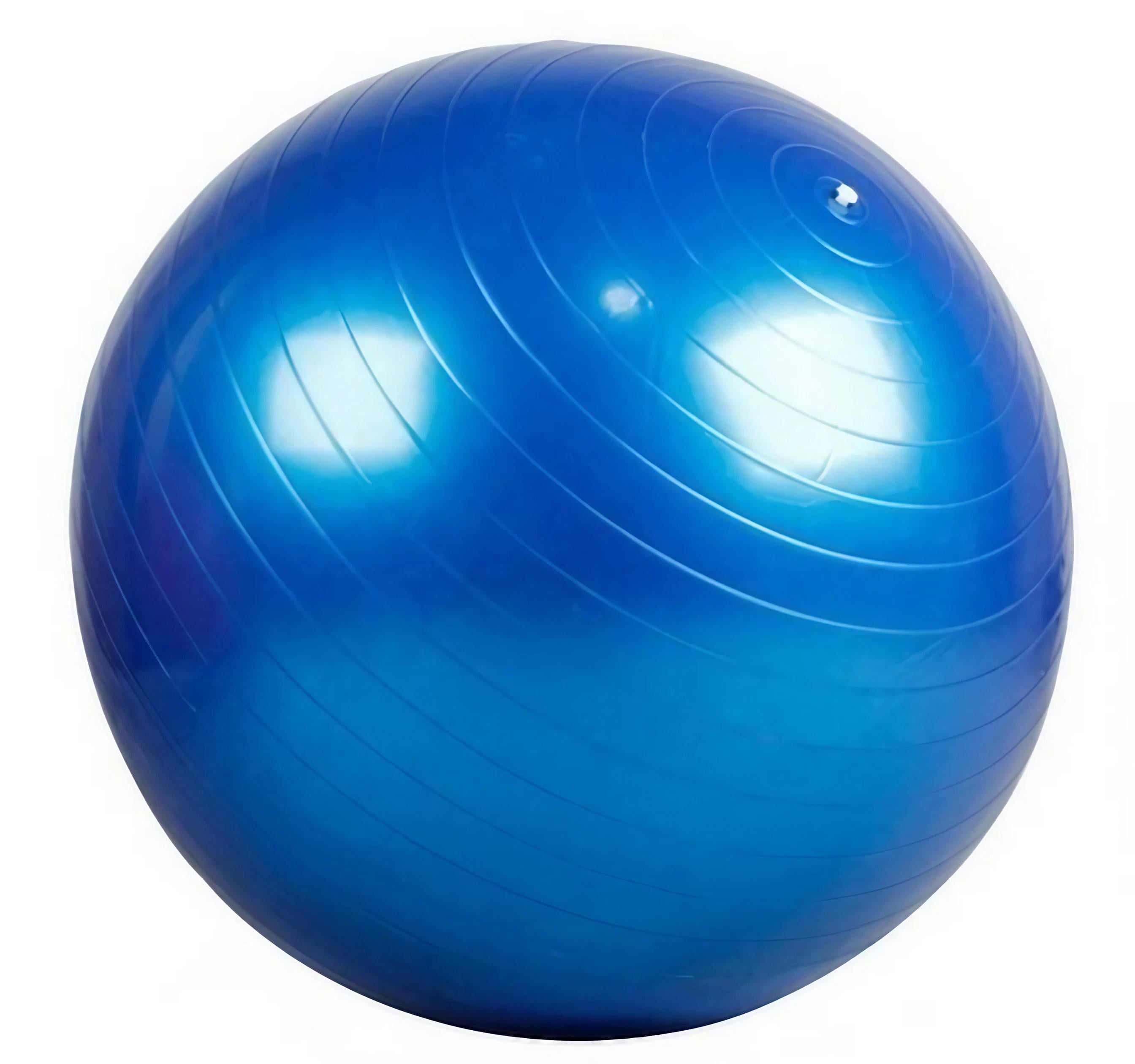 Фітбол Profi з насосом 65 см (krm ma338blue) Фітбол Profi з насосом 65 см (krm ma338blue)