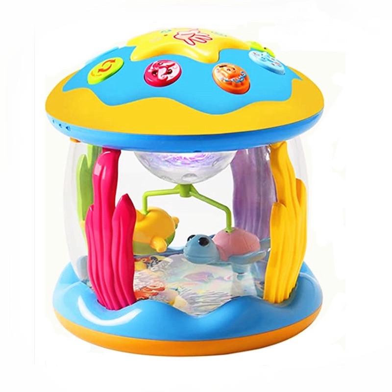 Нічник-іграшка Rotating Ocean Light з обертовими дельфінами та черепахами для дітей (2758776111) Нічник-іграшка Rotating Ocean Light з обертовими дельфінами та черепахами для дітей (2758776111)