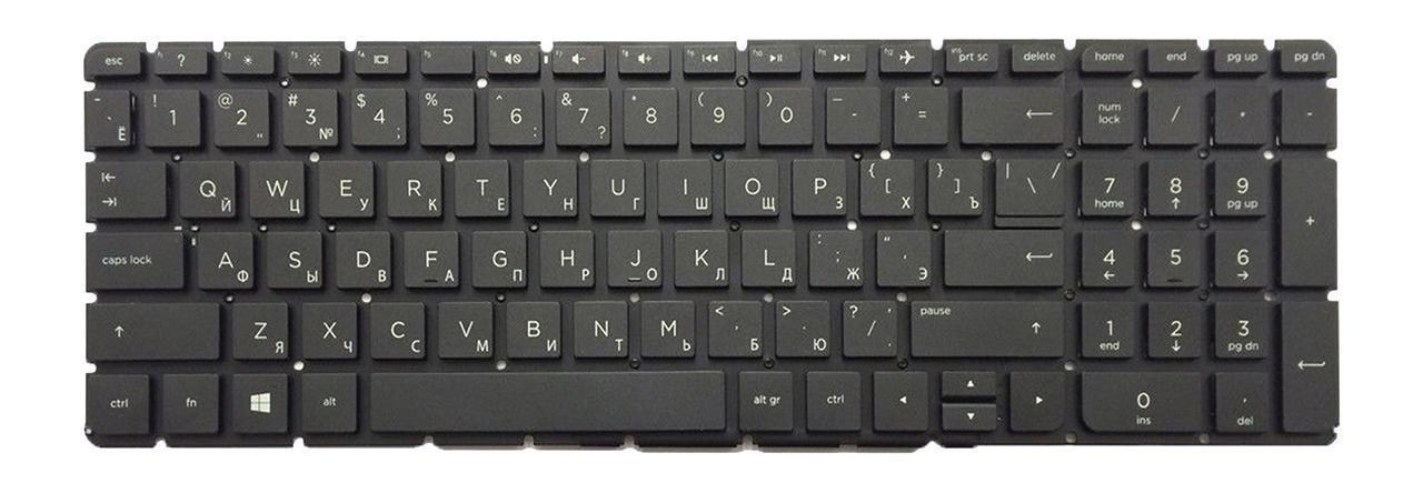 Клавиатура для ноутбука HP Pavilion 17-Y матовая (813974-251)