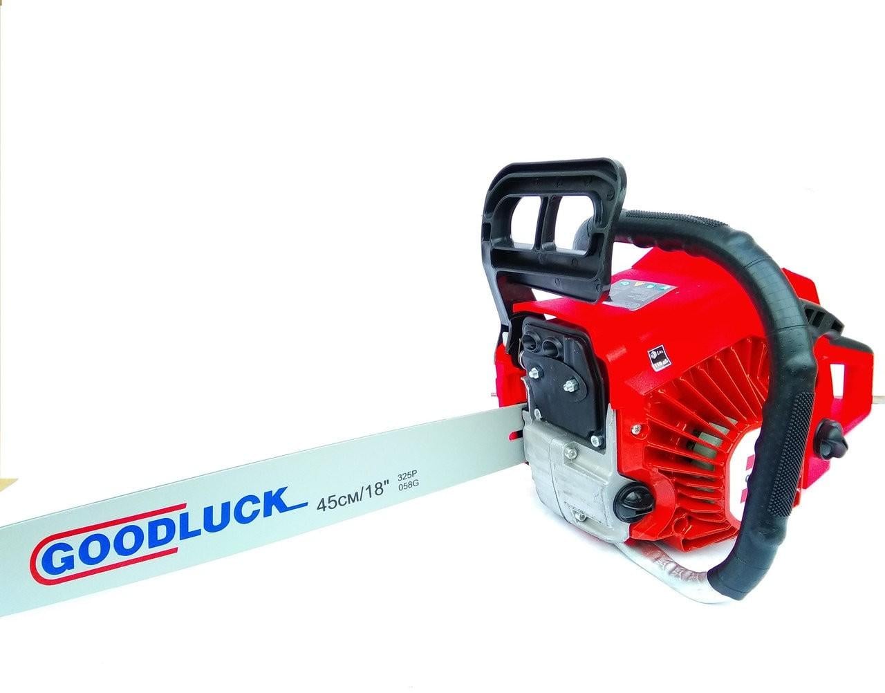 Бензопила GoodLuck GL 5800E 2 шины и 2 цепи