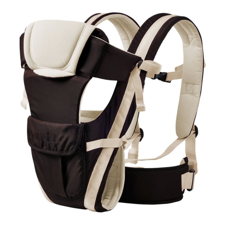 Сумка-кенгуру SUNROZ BP-14 Baby Carrier рюкзак для переноски ребенка Шоколадно-Бежевый (SUN0975) Сумка-кенгуру SUNROZ BP-14 Baby Carrier рюкзак для переноски ребенка Шоколадно-Бежевый (SUN0975)
