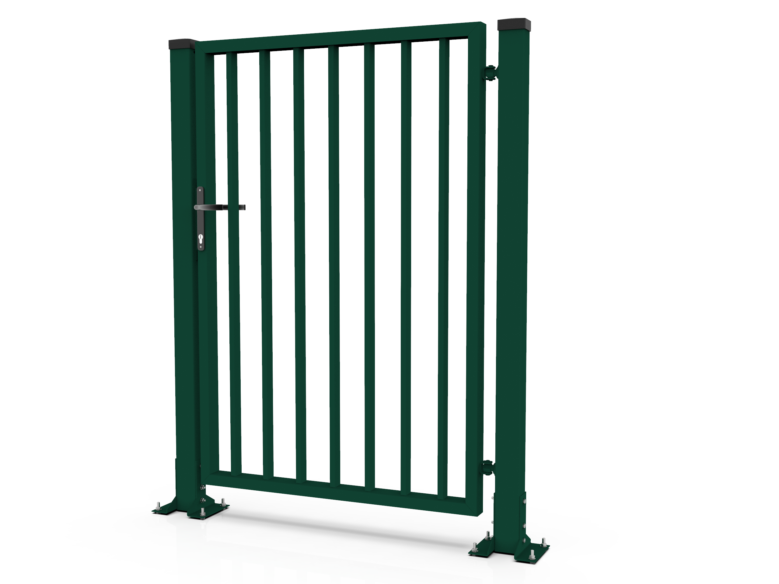 Калитка Industry Сітка Захід высота 1,70 м ширина 1 м 20х20/0,7 мм