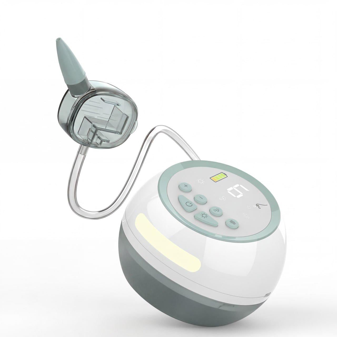 Аспиратор электрический назальный с ночником/белым шумом и мелодиями Poko T10