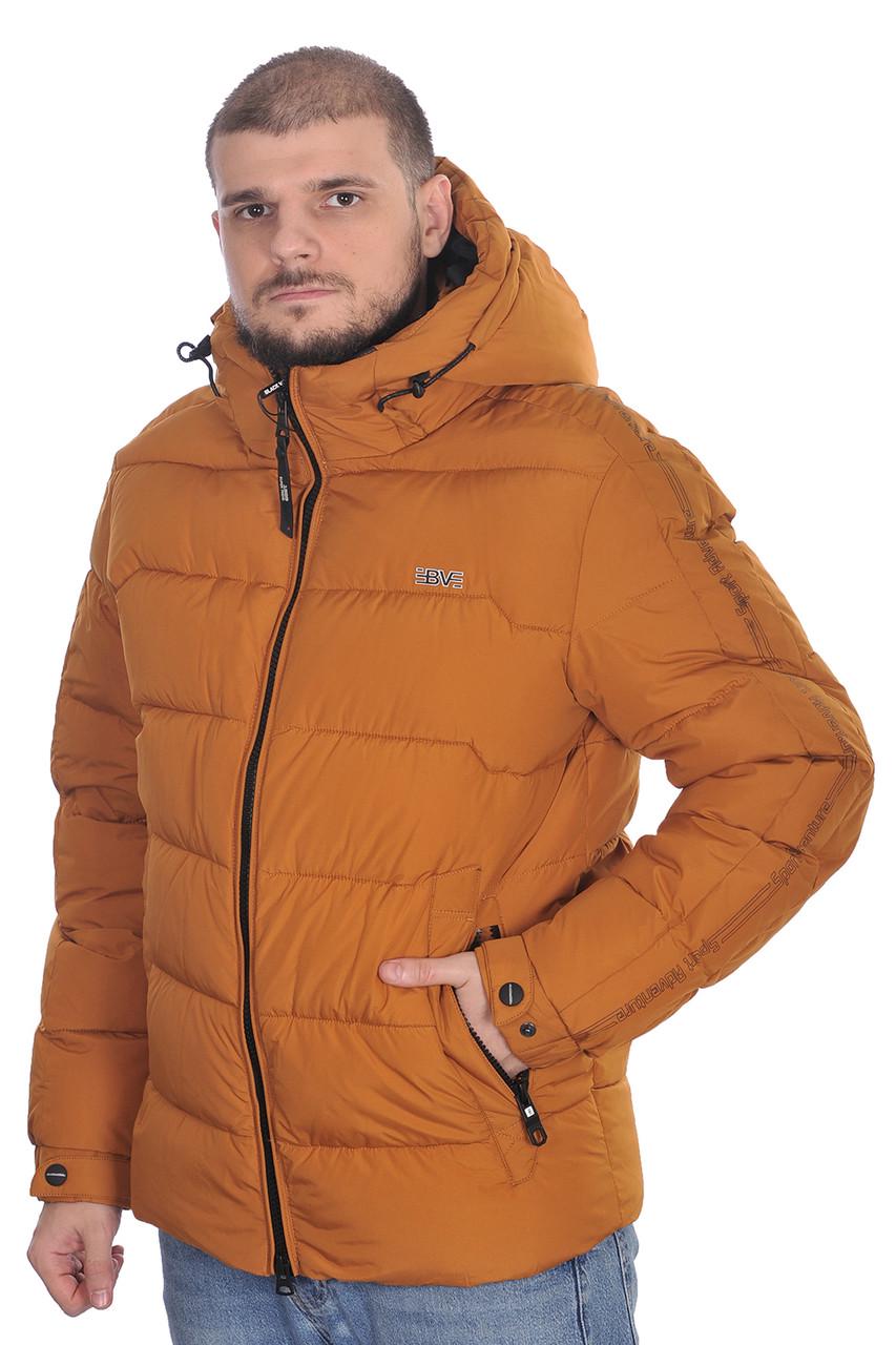 Куртка зимняя мужская Black Vinyl 24-C23-2223C р. 48 Горчичный (24-C23-2223C_57_48) - фото 3 Куртка зимняя мужская Black Vinyl 24-C23-2223C р. 48 Горчичный (24-C23-2223C_57_48) - фото 3