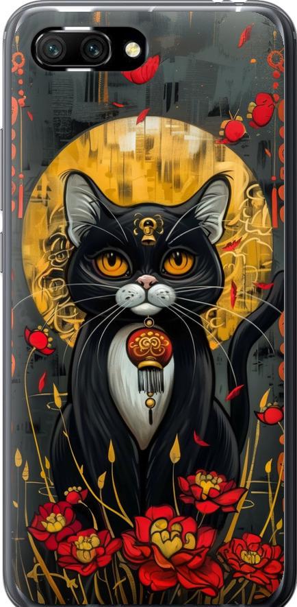 Чехол на Huawei Honor 10 China Cat (6134u-1496-42517)
