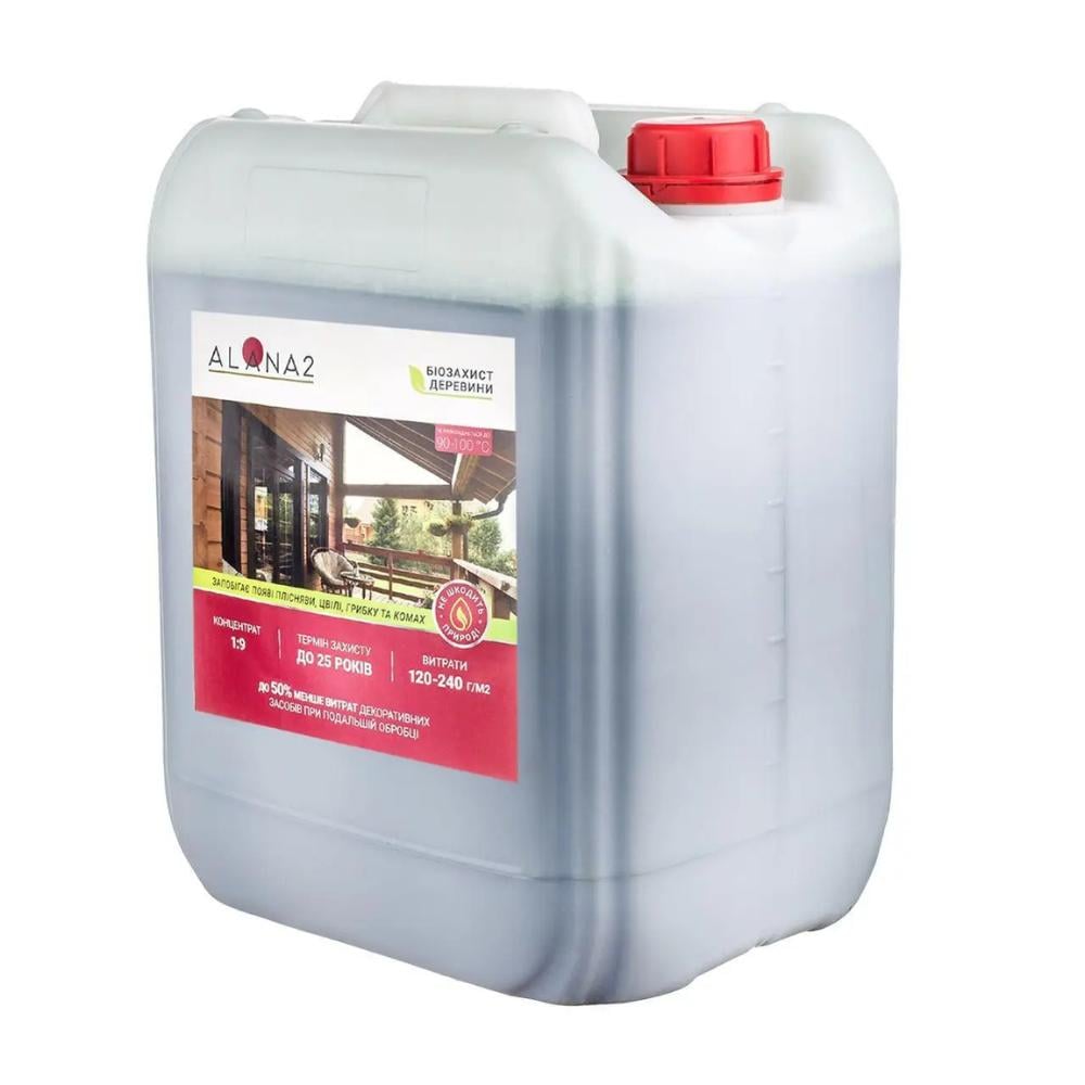 Средство биозащитное АЛАНА-2 концентрат 1:9 10 кг Красный (30284737) Средство биозащитное АЛАНА-2 концентрат 1:9 10 кг Красный (30284737)
