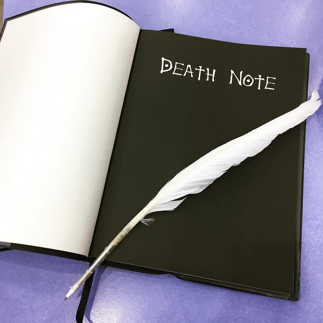 Блокнот BioWorld Death Note для записей с пером Черный (2549773019)