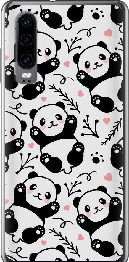 Чехол на Huawei P30 Панды (4318u-1622-42517)