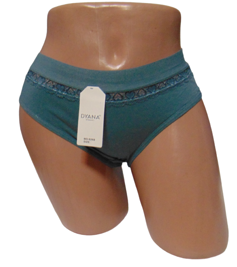 Женские трусики хлопковые Dyana 6268 S Зеленый (1723199092)