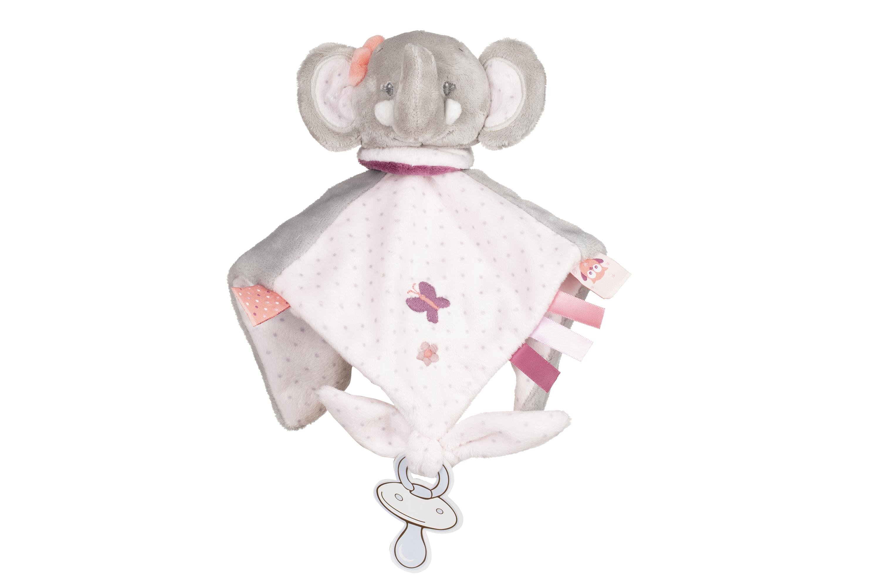 Игрушка-комфортер Nattou Слоник Адель Серый (424165)