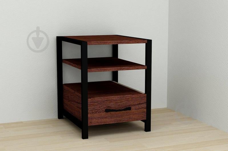 Тумба Ferrum-decor Вивьен 1/1 50x41x40 см Венге (XK00096)