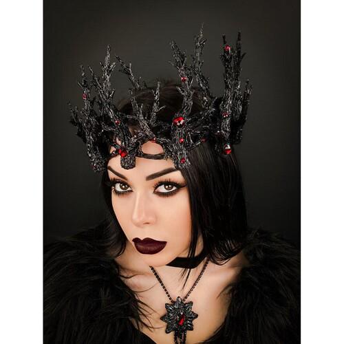 Корона Темный лес Seta Decor 23-563BLK-RD