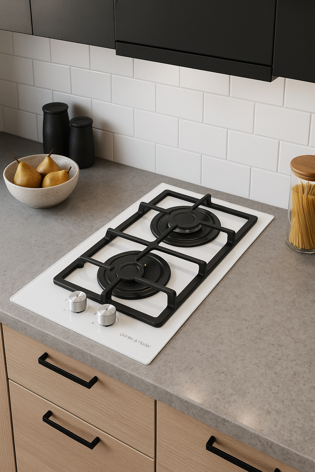 Варочная поверхность газовая Gunter&Hauer GHD 322 GL из белого стекла 30 см (28733616) - фото 3 Варочная поверхность газовая Gunter&Hauer GHD 322 GL из белого стекла 30 см (28733616) - фото 3