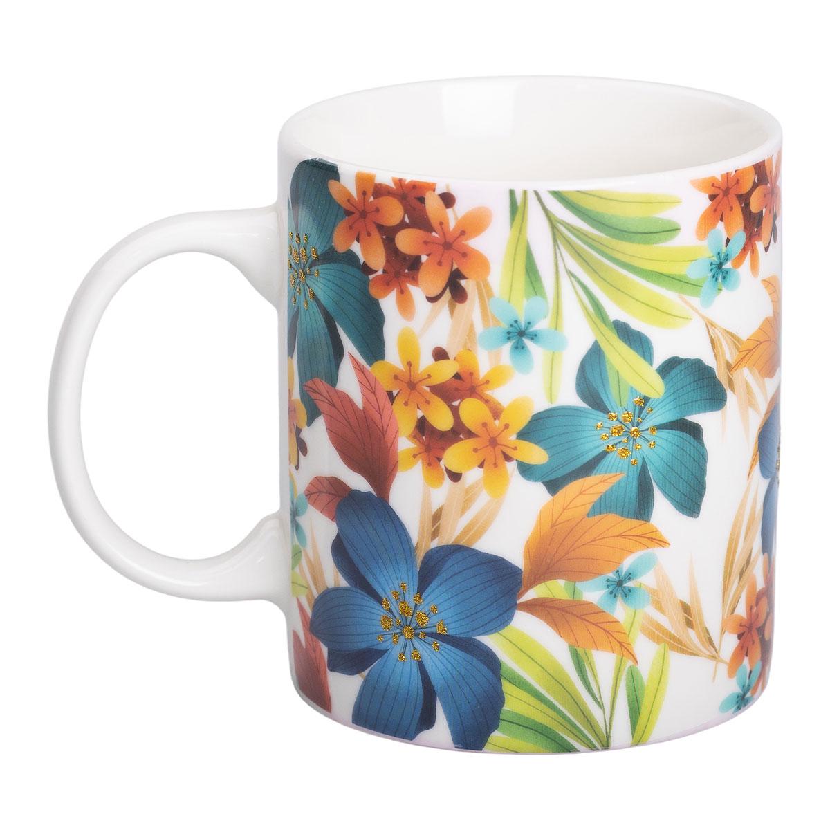 Чашка керамическая Light House с рисунком для чая и кофе 400 мл (LG-20174)